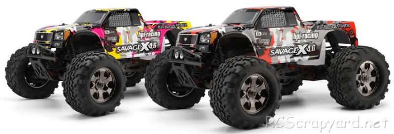 HPI Savage X 4.6 - # 105644 / # 106552 Monster Truck